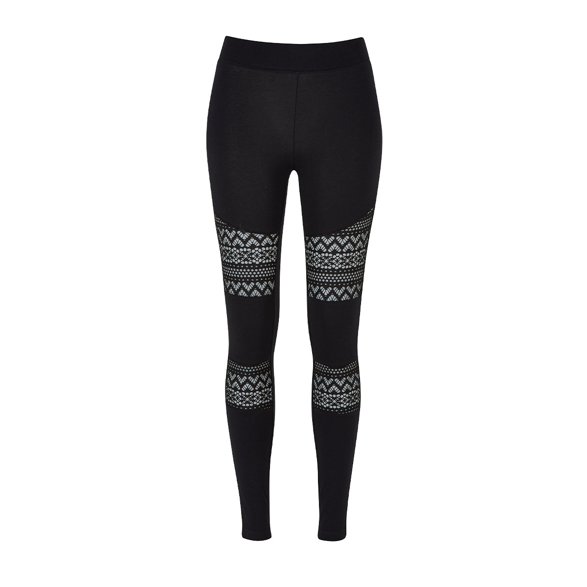 LADIES "CROCHET LACE" LEGGINGS | BASICWEAR