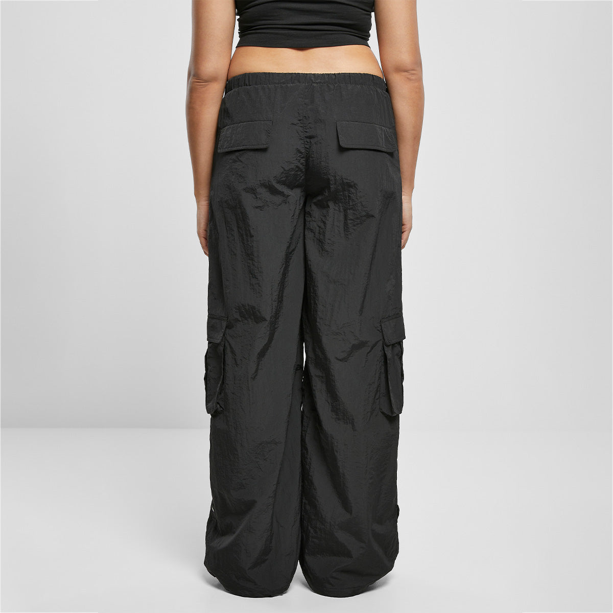 LADIES "CRINKLE NYLON" CARGOHOSE | BASICWEAR
