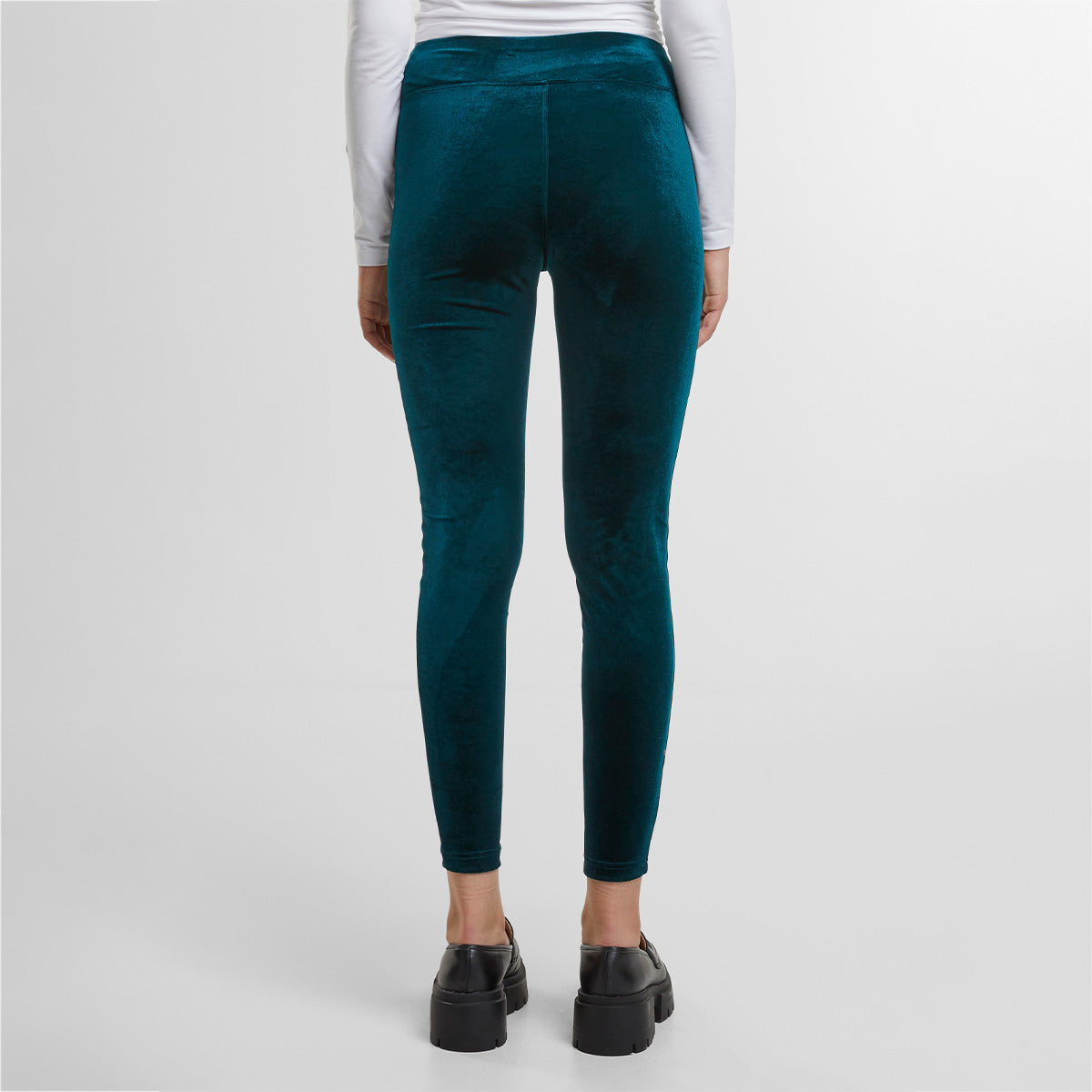 LADIES "HIGH WAIST VELVET" LEGGINGS | BASICWEAR