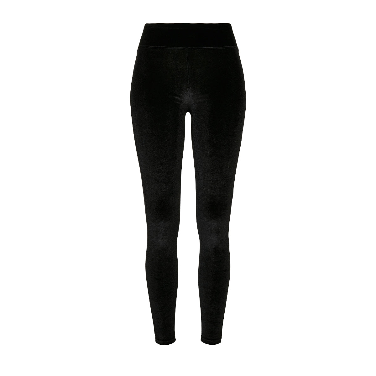 LADIES "HIGH WAIST VELVET" LEGGINGS | BASICWEAR