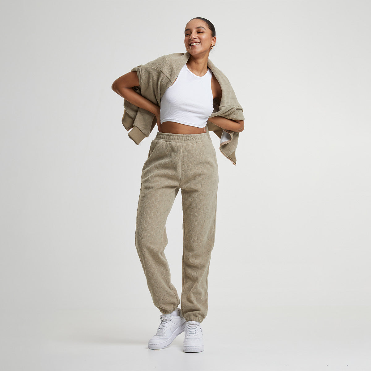 LADIES "VELVET J" SWEATPANTS | BASICWEAR