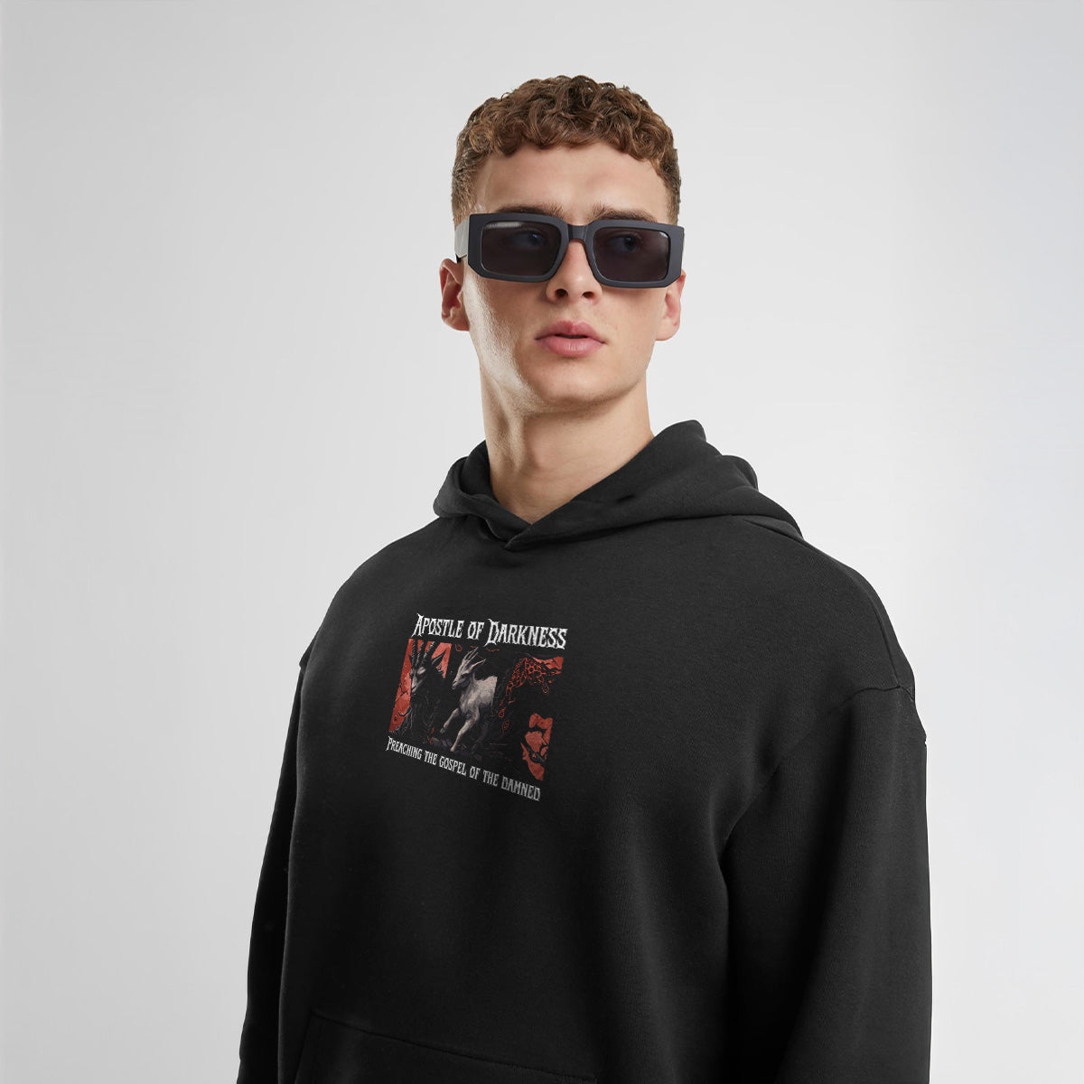 APOSTEL OF DARKNESS OVERSIZED SATANIC HOODIE
