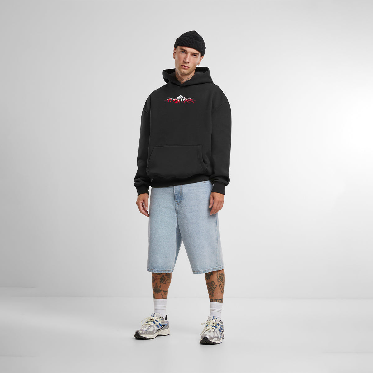 BREATHING MOUNTAIN OVERSIZED JAPAN HOODIE