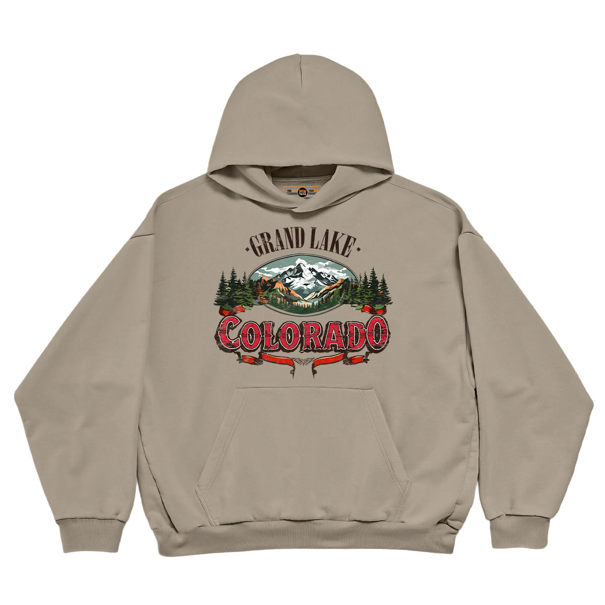 GRAND LAKE OVERSIZED VINTAGE HOODIE
