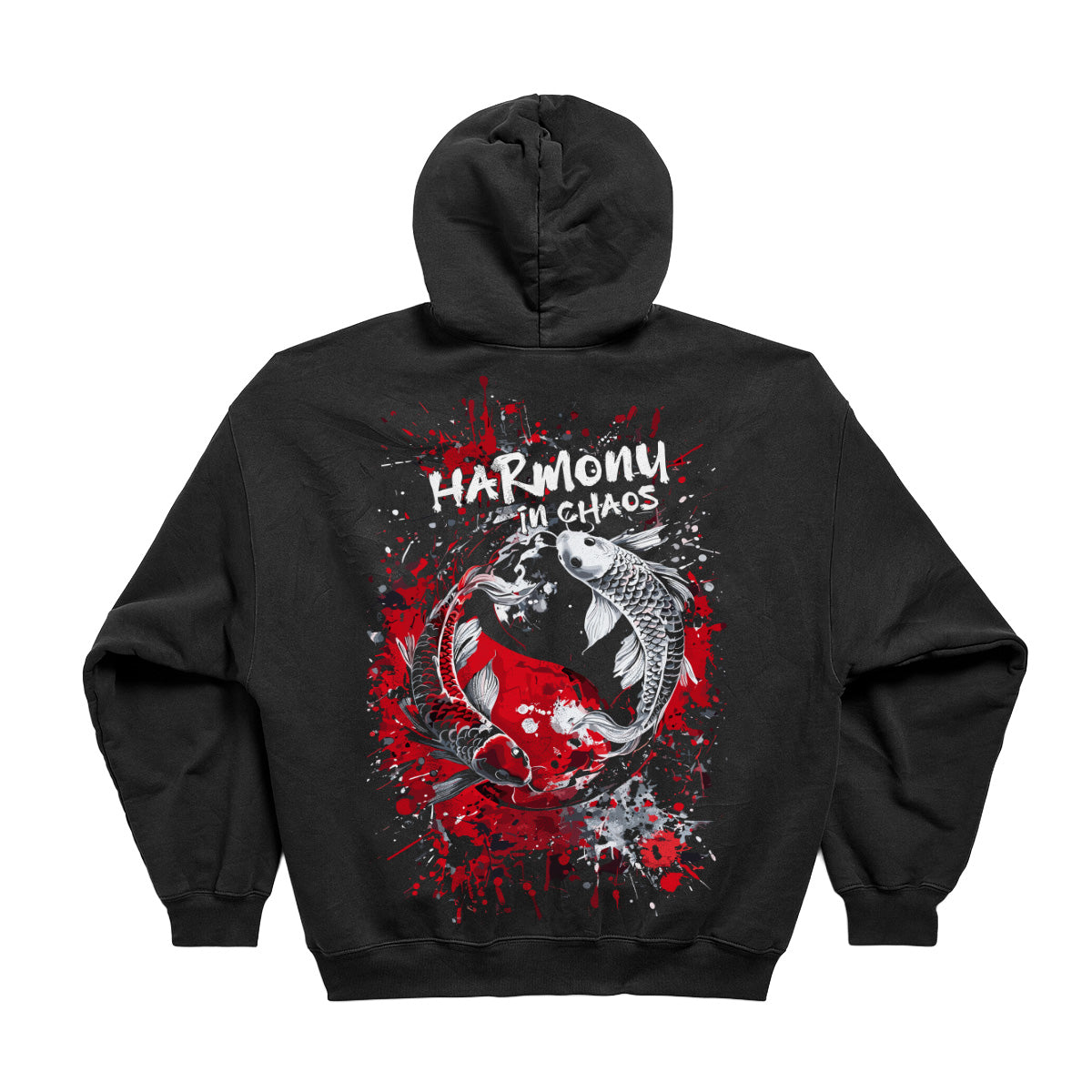 HARMONY IN CHAOS OVERSIZED JAPAN HOODIE