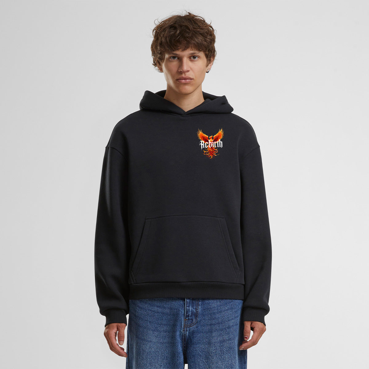 REBIRTH OVERSIZED URBAN HOODIE