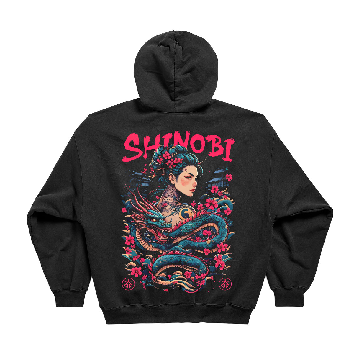 SHINOBI OVERSIZED JAPAN HOODIE