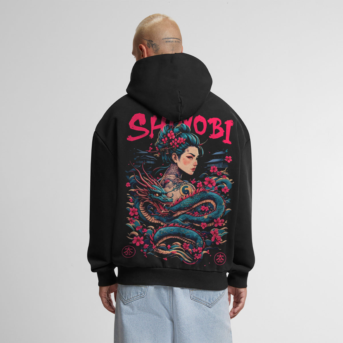 SHINOBI OVERSIZED JAPAN HOODIE