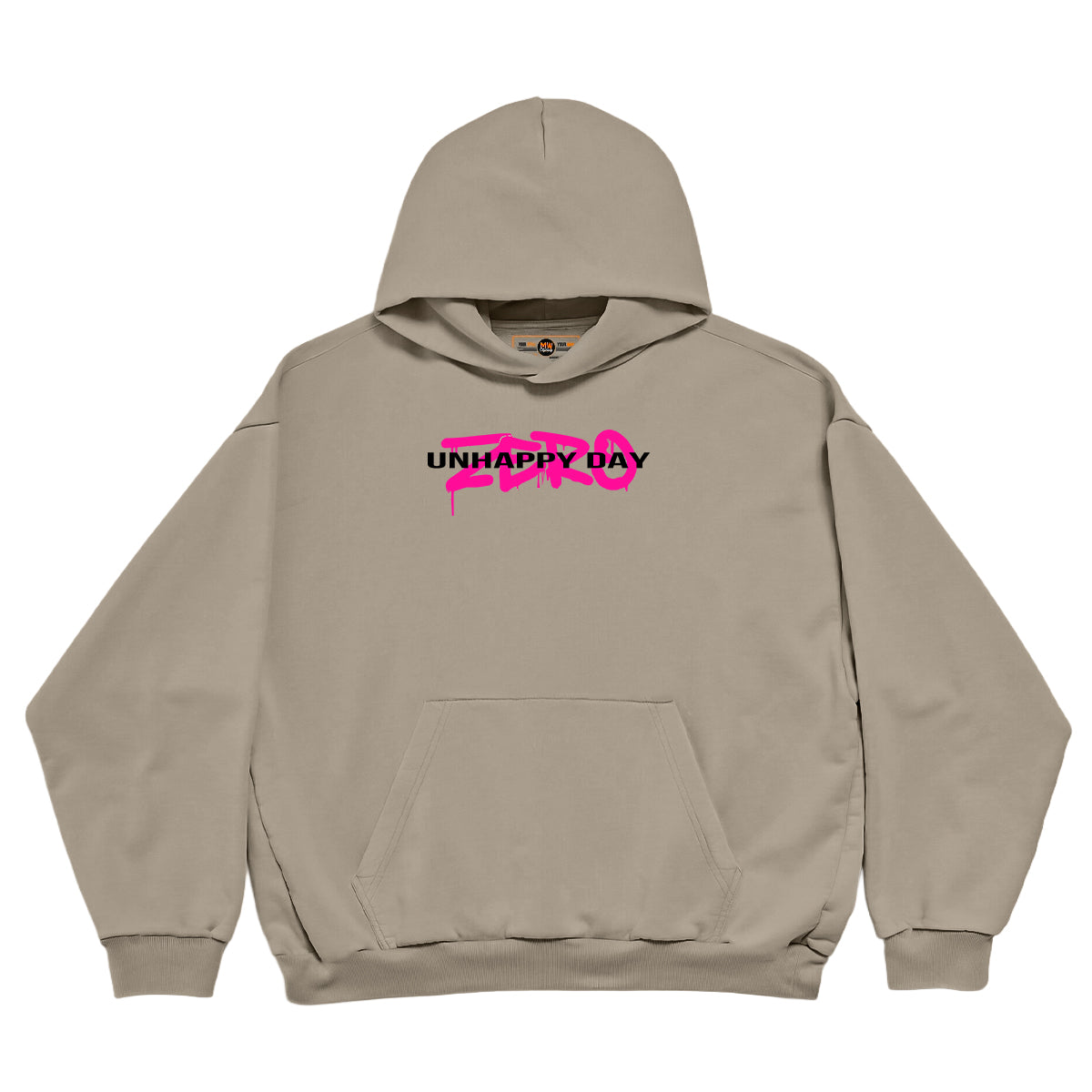 UNHAPPY DAY OVERSIZED URBAN HOODIE