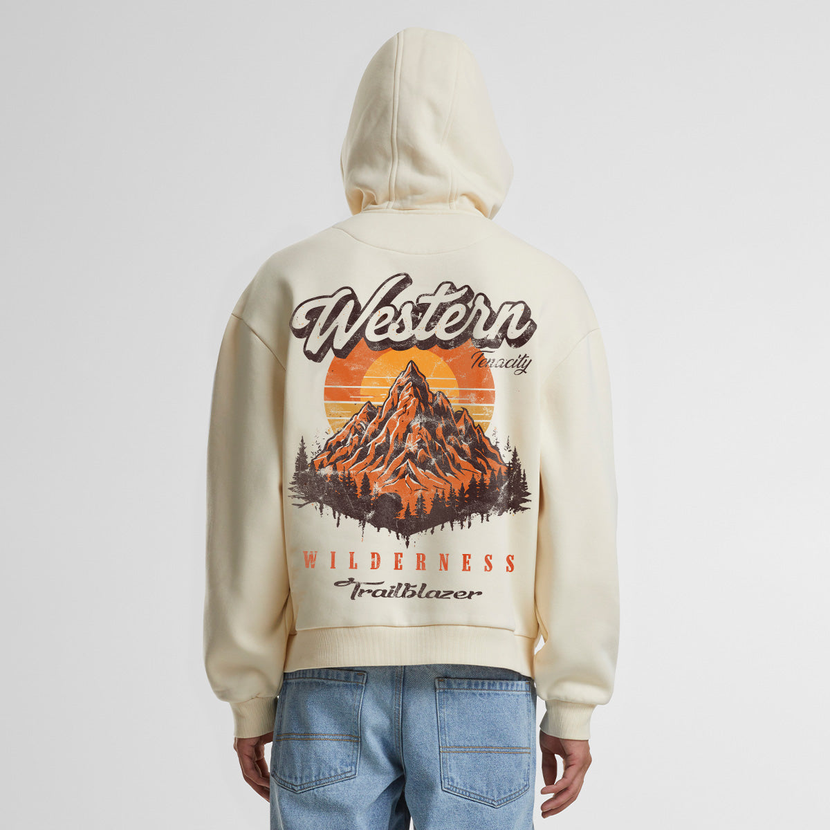 WESTERN WILDERNESS OVERSIZED VINTAGE HOODIE