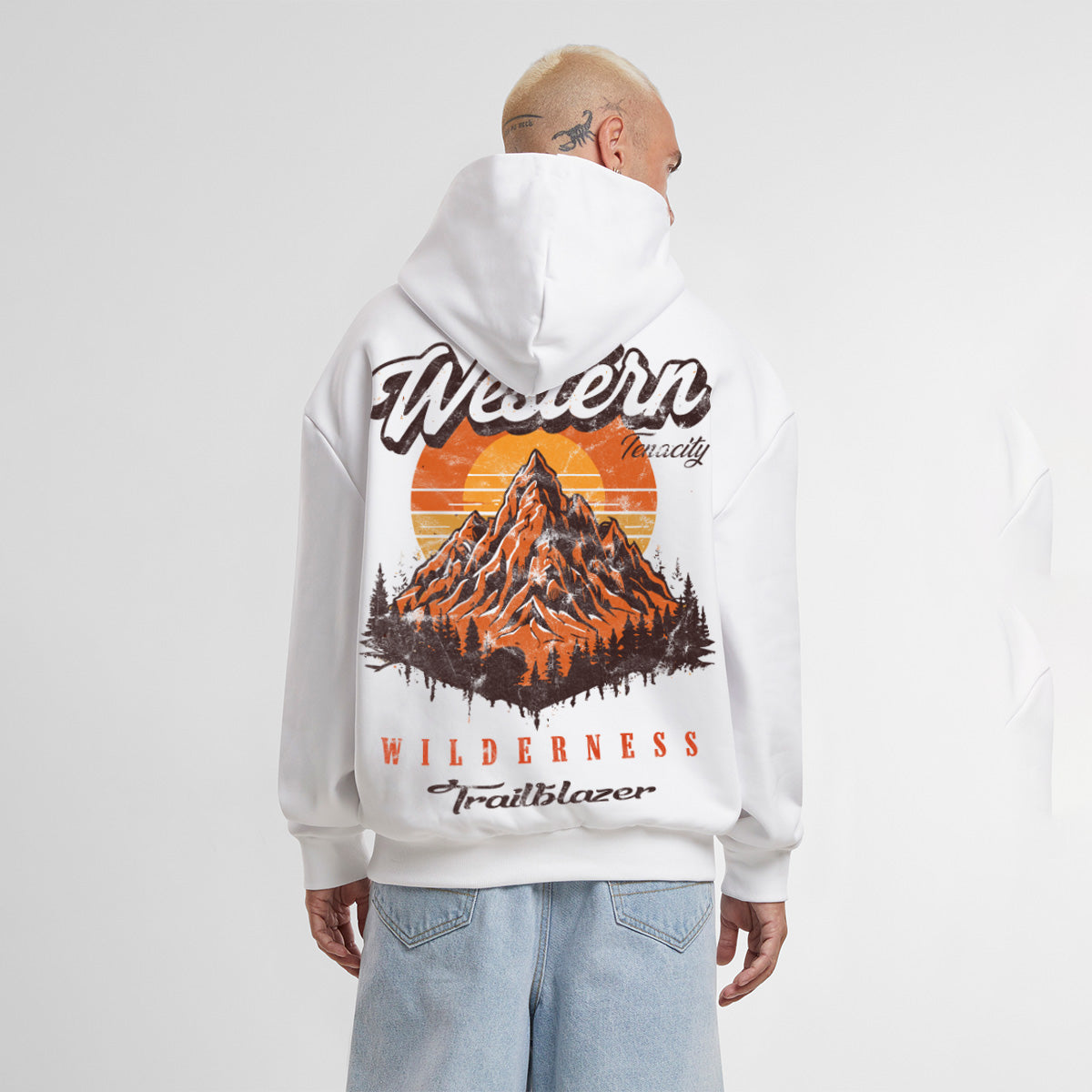 WESTERN WILDERNESS OVERSIZED VINTAGE HOODIE