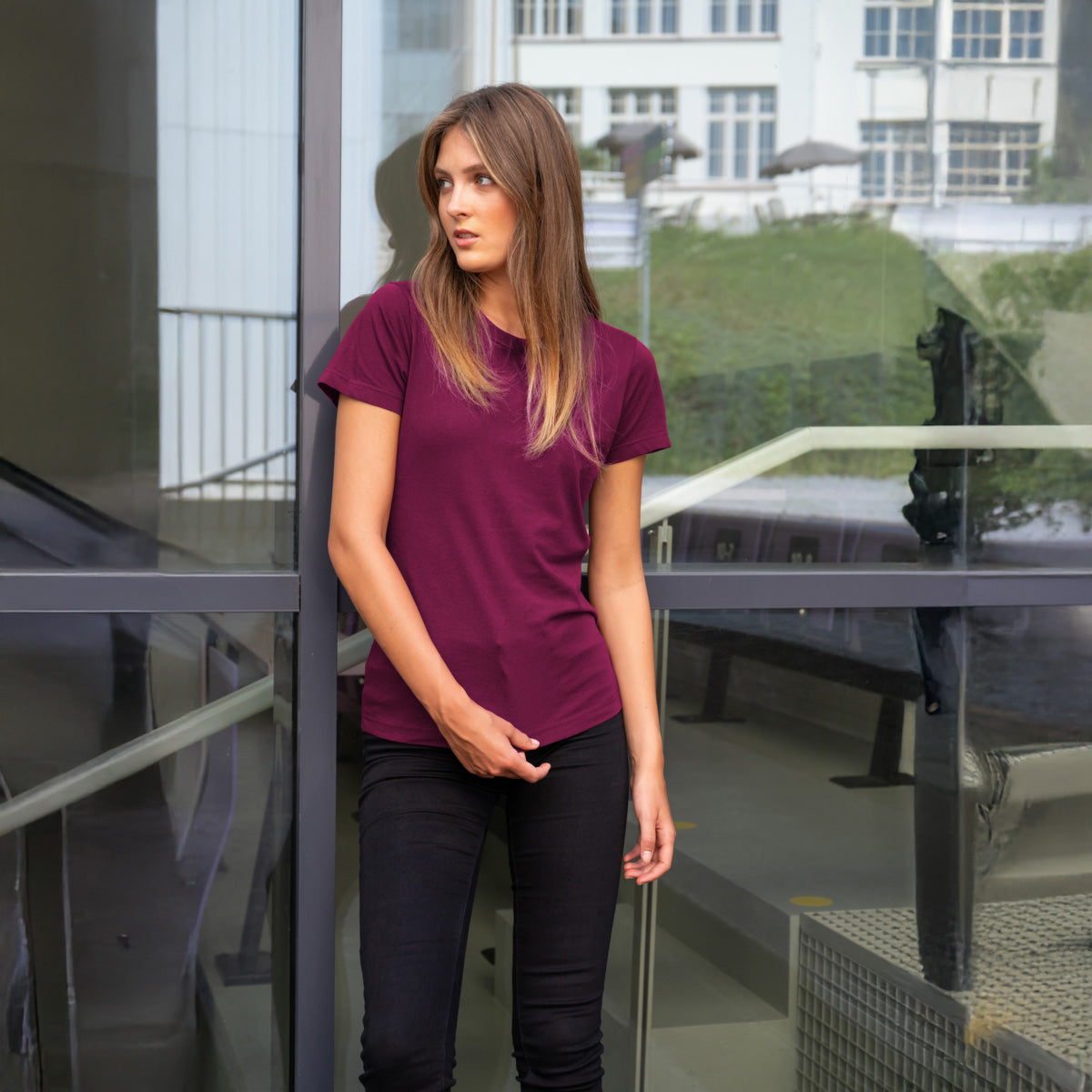 T-SHIRT "ESSENZ" DAMEN | BASICWEAR