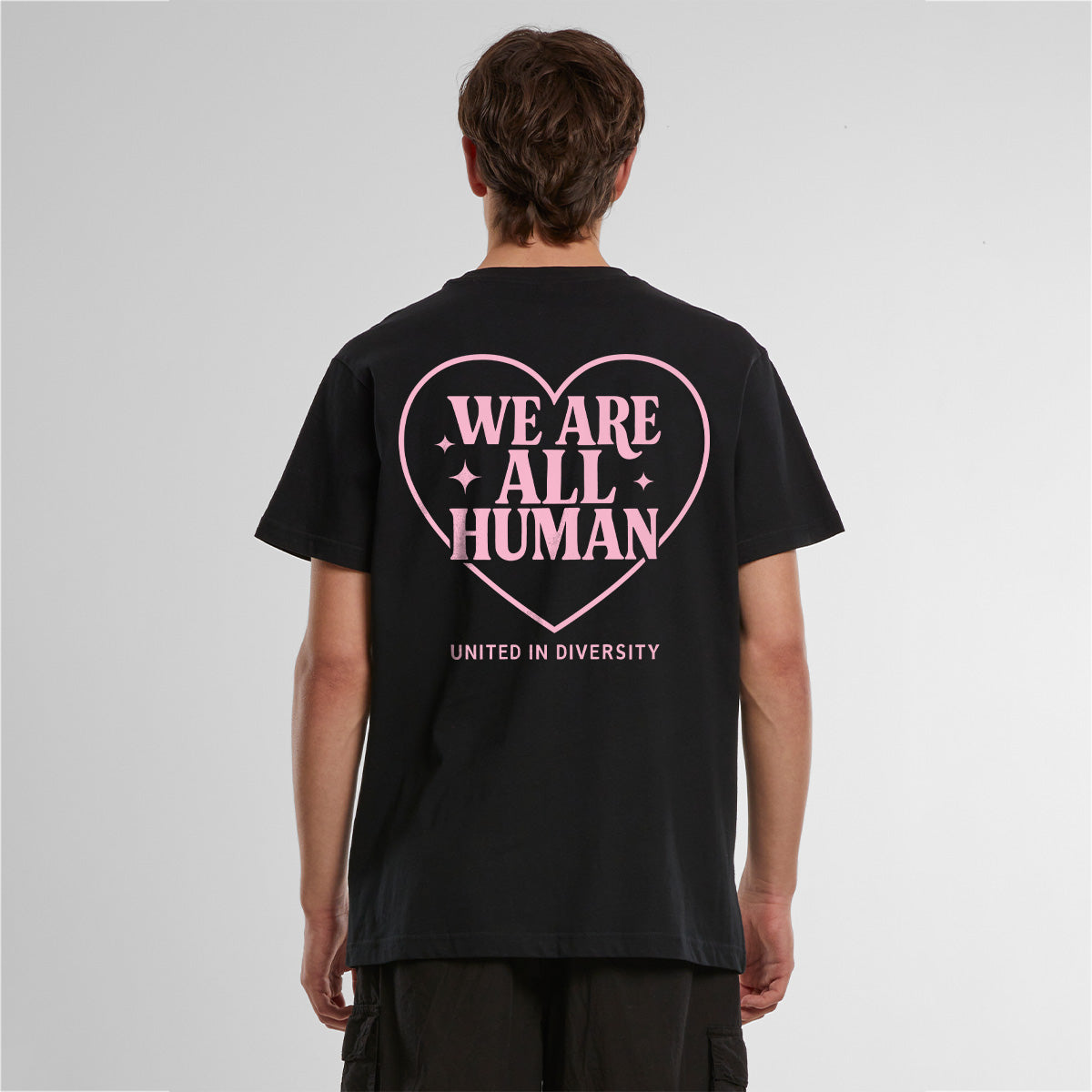 WE ARE ALL HUMANS PRIDE MONTH SHIRT – UNISEX