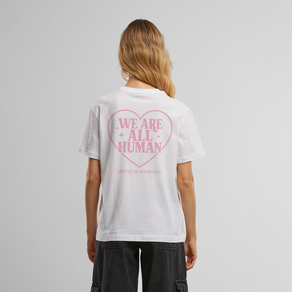 WE ARE ALL HUMANS PRIDE MONTH SHIRT – UNISEX