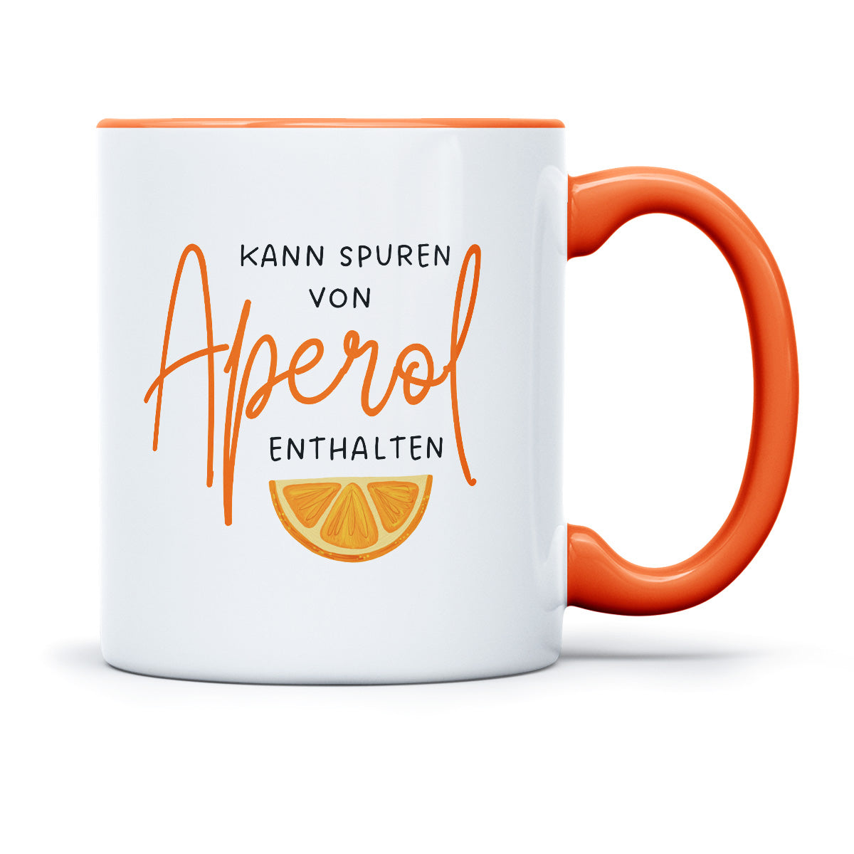 KANN SPUREN VON APEROL ENTHALTEN - TASSE