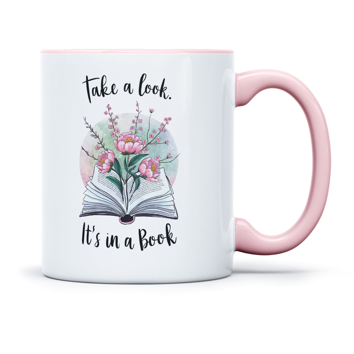TAKE A LOOK ITS IN A BOOK - TASSE
