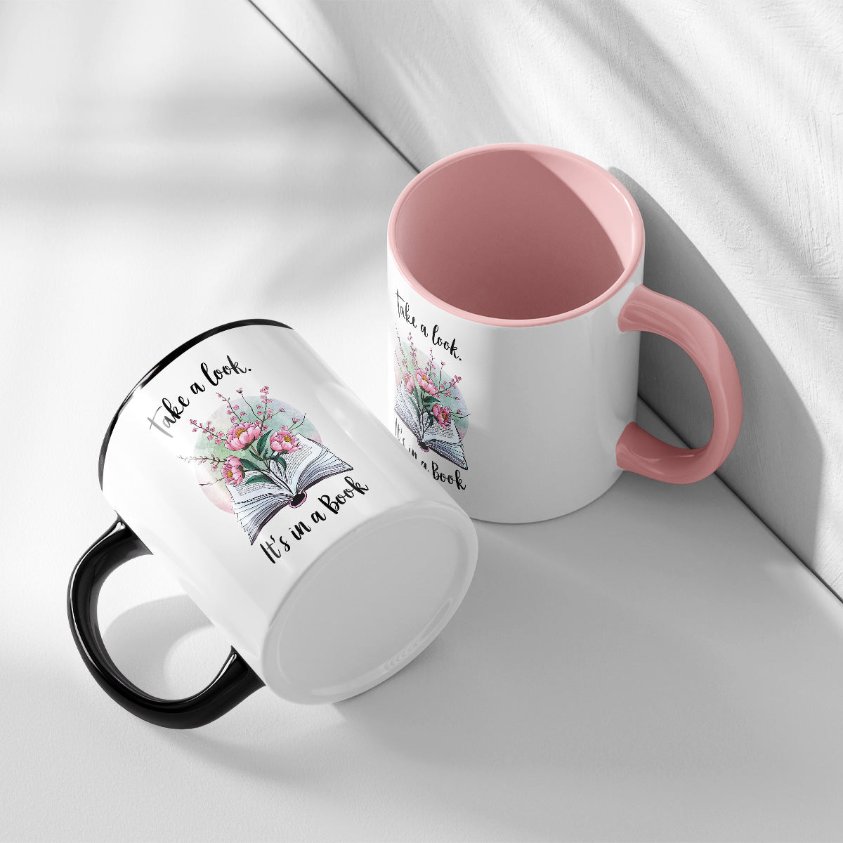 TAKE A LOOK ITS IN A BOOK - TASSE