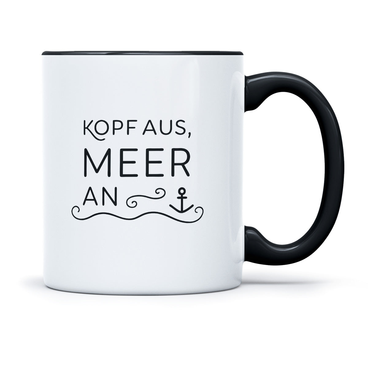 KOPF AUS MEER AN - TASSE