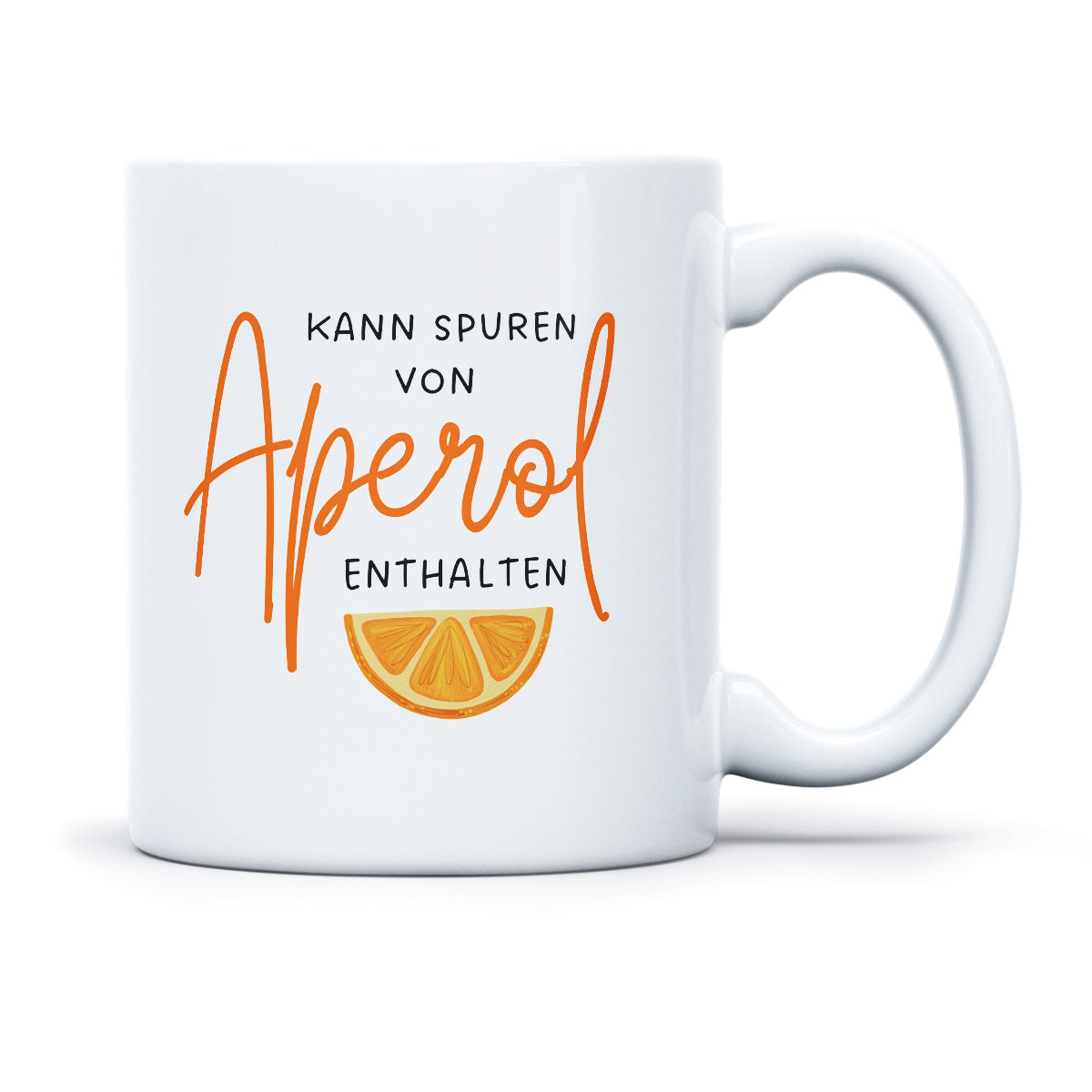 KANN SPUREN VON APEROL ENTHALTEN - TASSE