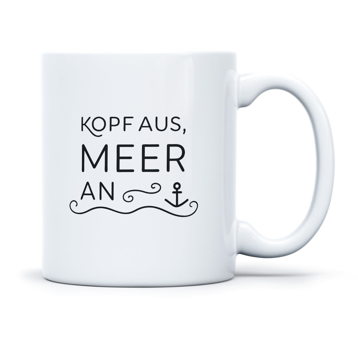 KOPF AUS MEER AN - TASSE