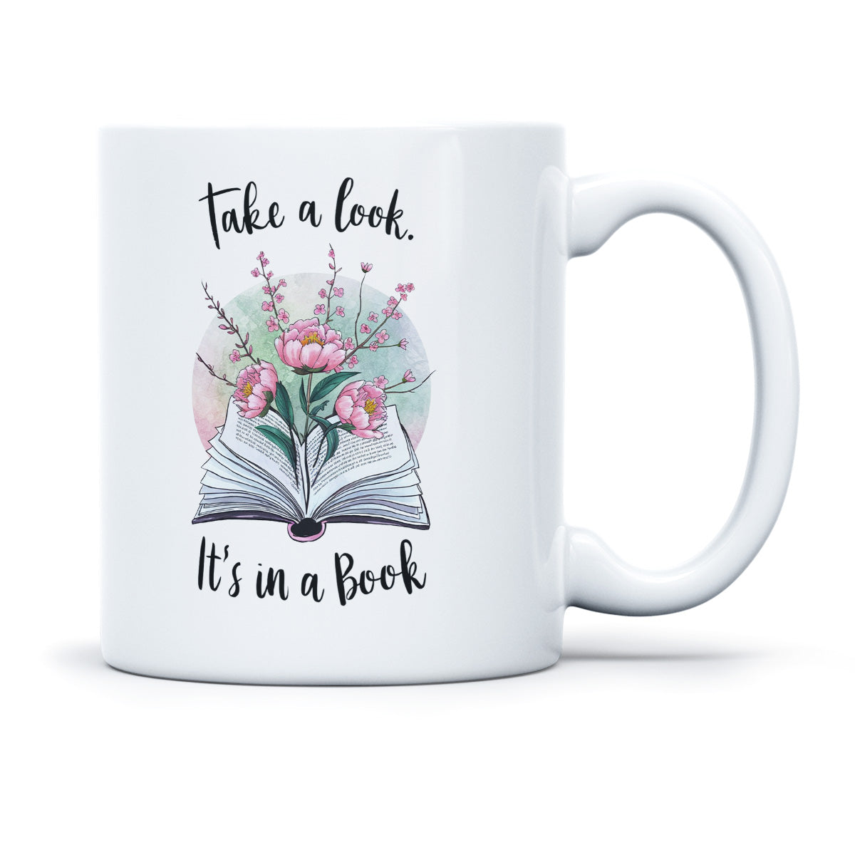 TAKE A LOOK ITS IN A BOOK - TASSE