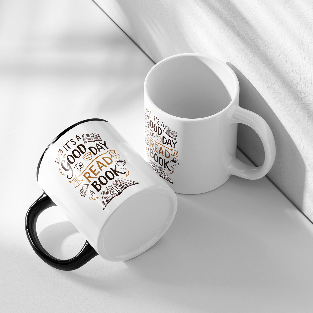 ITS A GOOD DAY TO READ A BOOK - TASSE