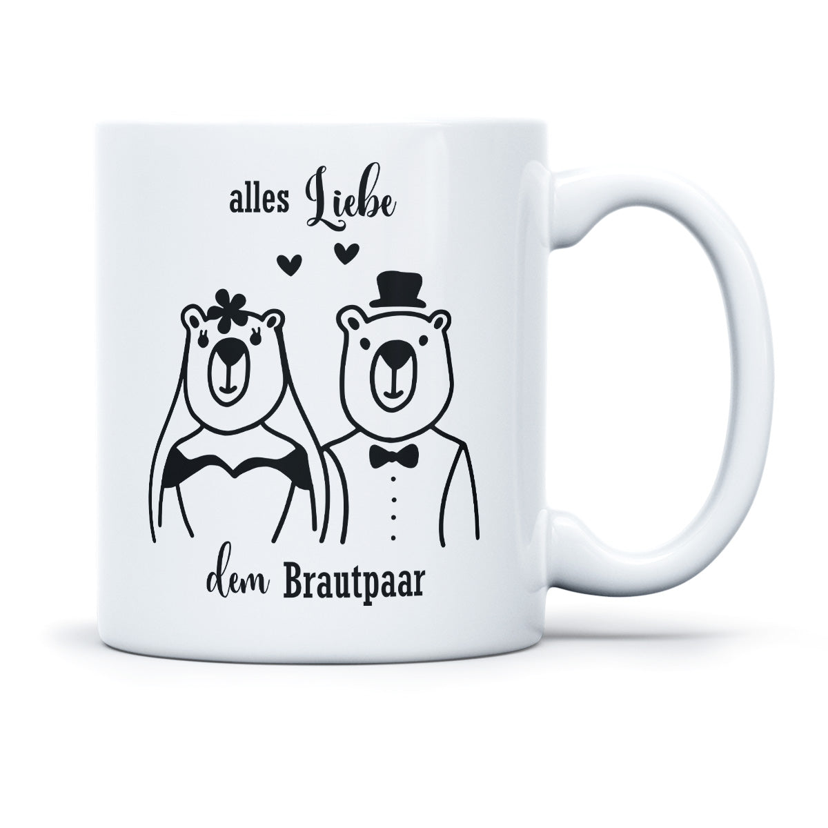 ALLES LIEBE DEM BRAUTPAAR - TASSE