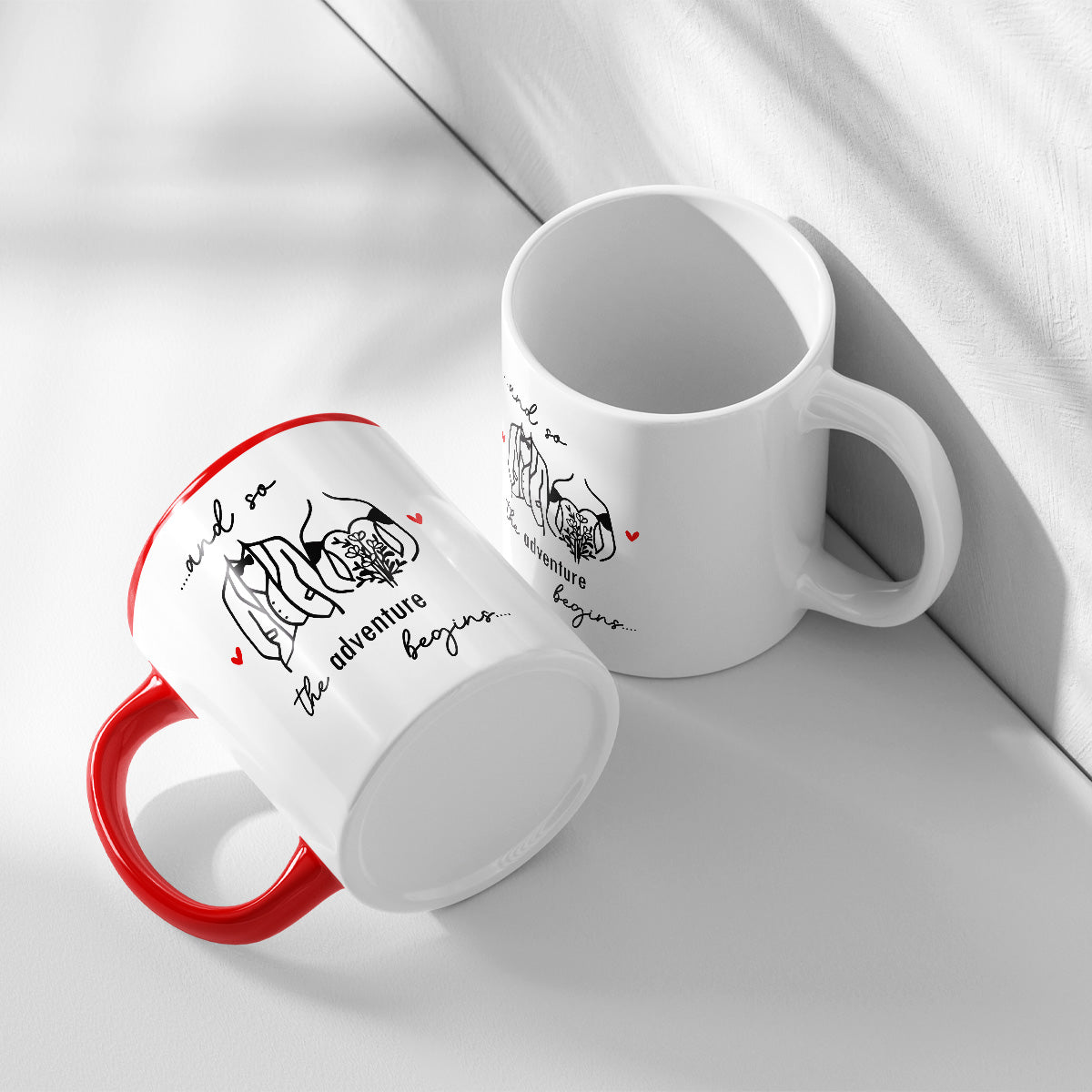 AND THE ADVENTURE BEGINS - TASSE