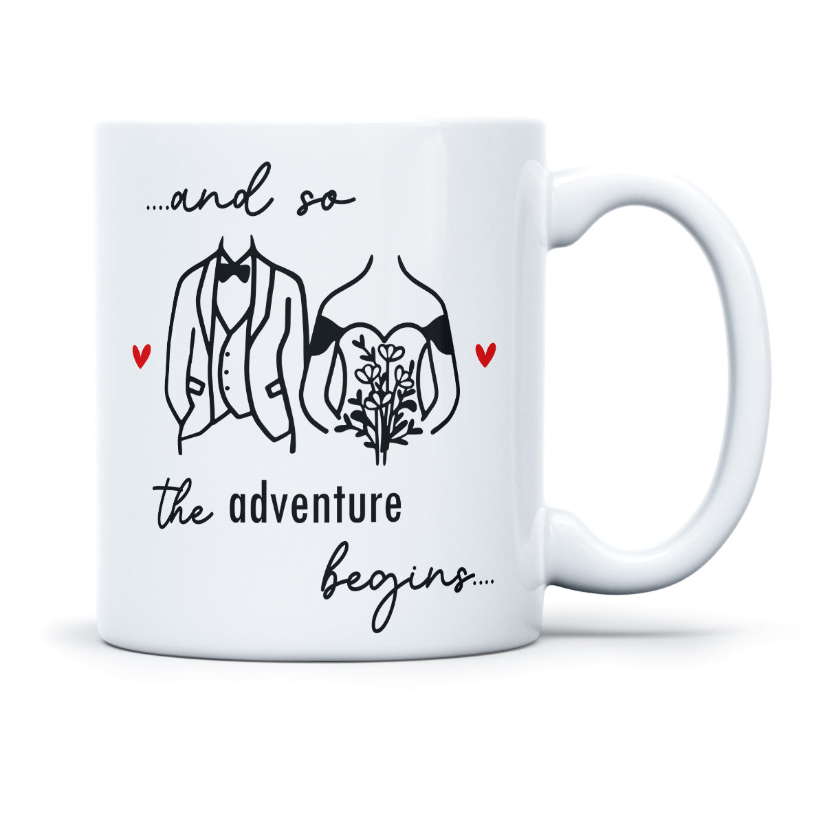 AND THE ADVENTURE BEGINS - TASSE