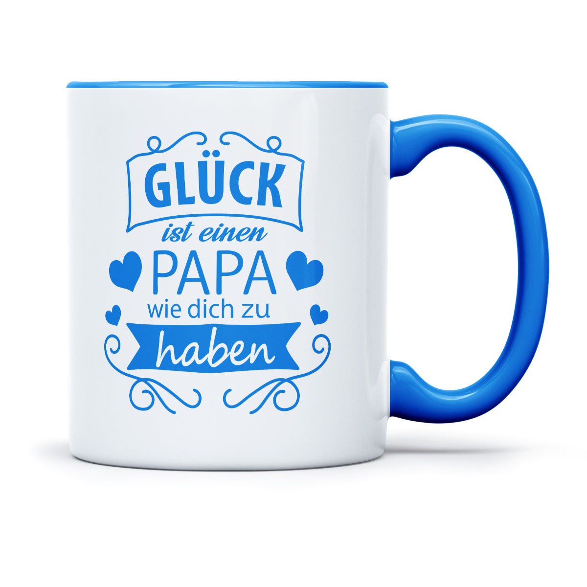 GLÜCK IST EINEN PAPA WIE DICH ZU HABEN - TASSE