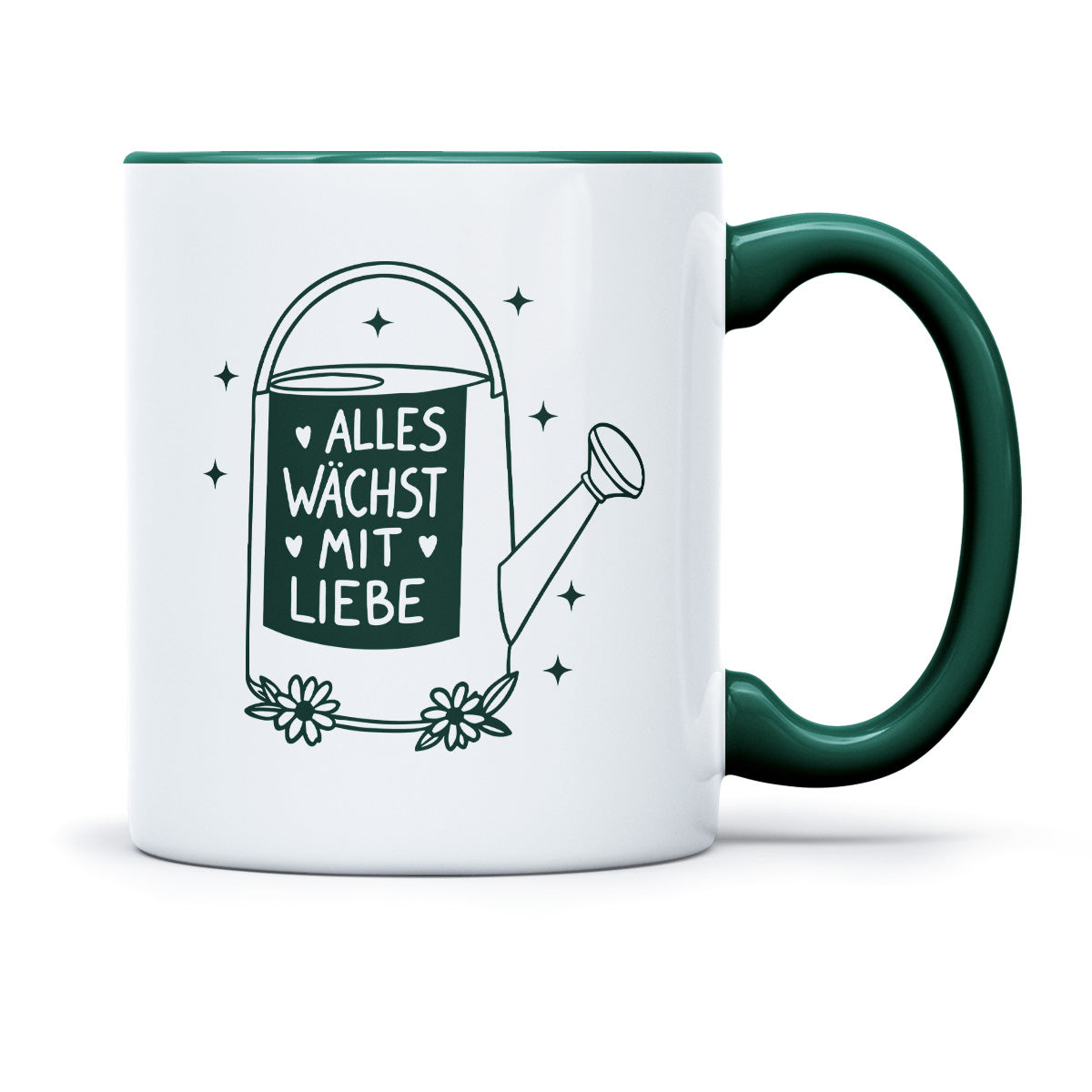 ALLES WÄCHST MIT LIEBE - TASSE