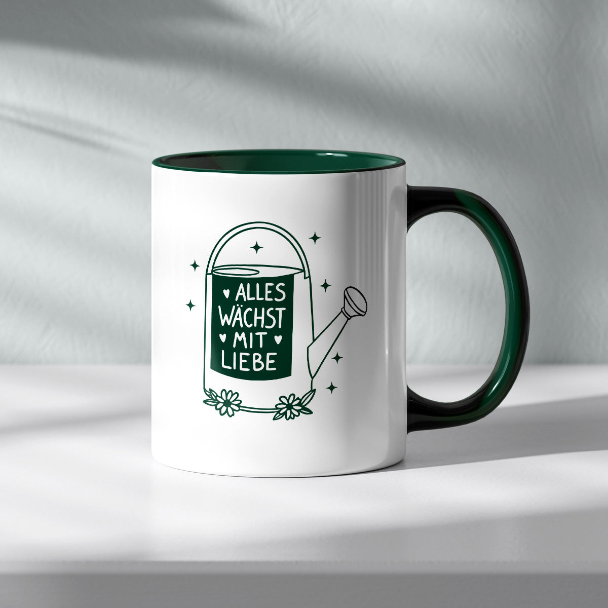 ALLES WÄCHST MIT LIEBE - TASSE