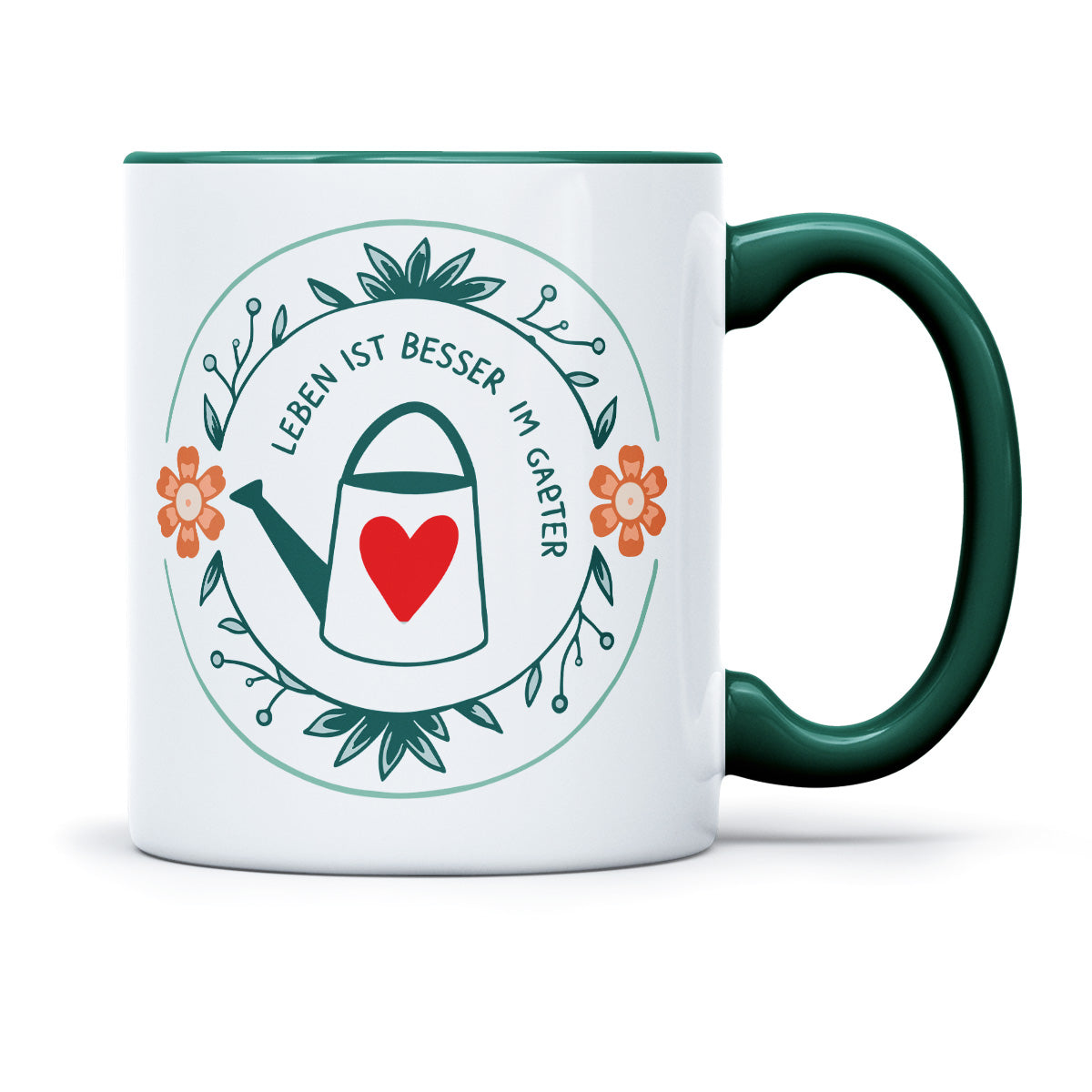 LEBEN IST BESSER IM GARTEN - TASSE