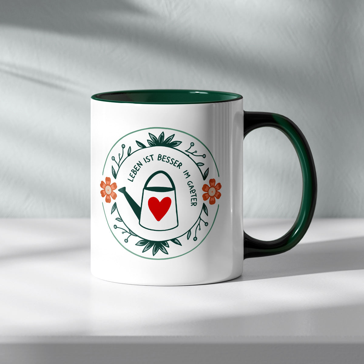 LEBEN IST BESSER IM GARTEN - TASSE