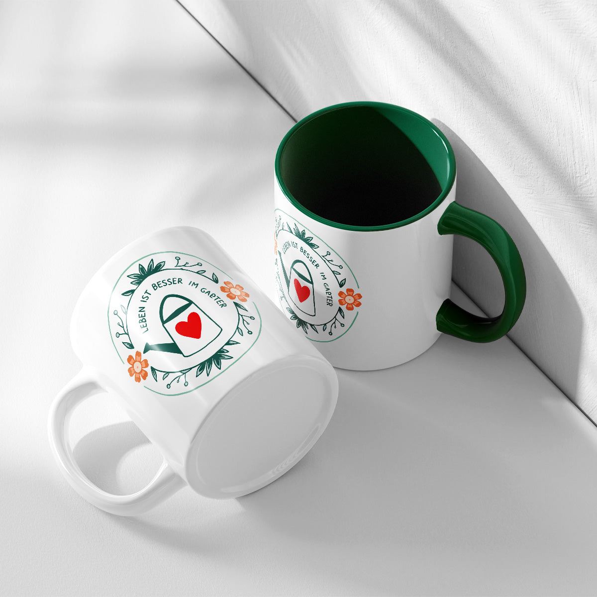 LEBEN IST BESSER IM GARTEN - TASSE