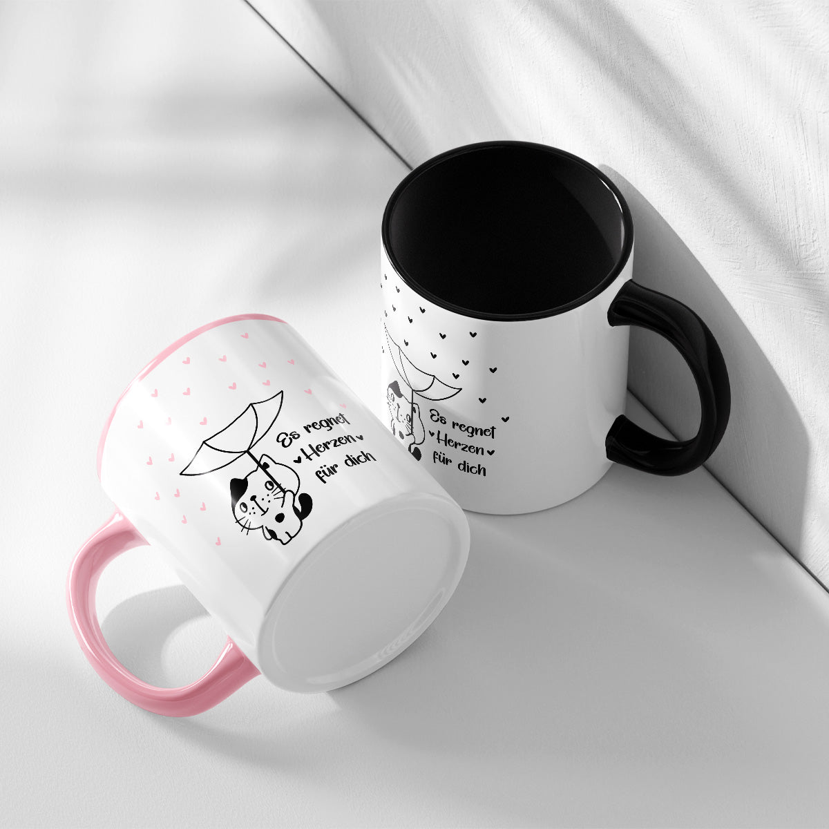 ES REGNET HERZEN FÜR DICH - TASSE