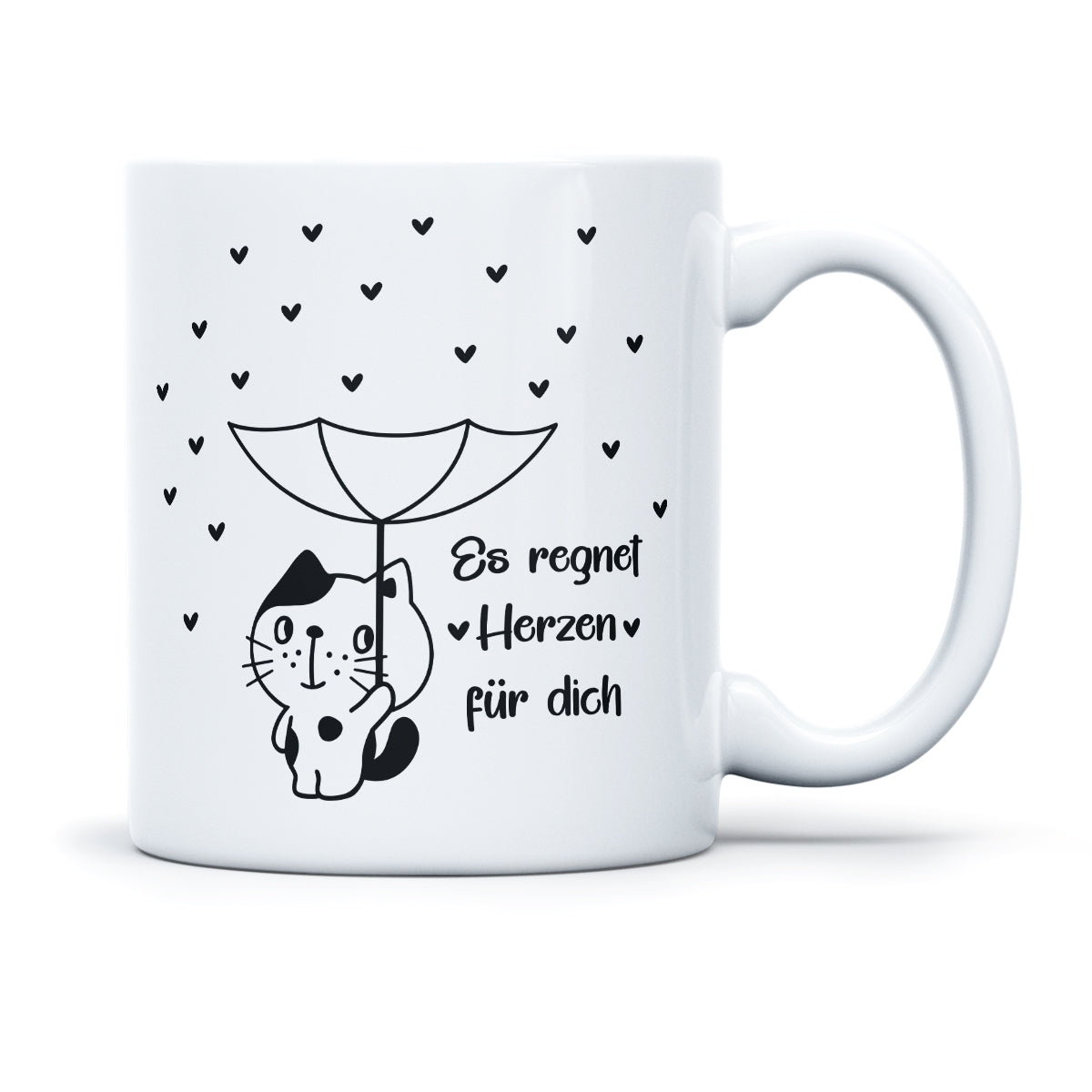 ES REGNET HERZEN FÜR DICH - TASSE