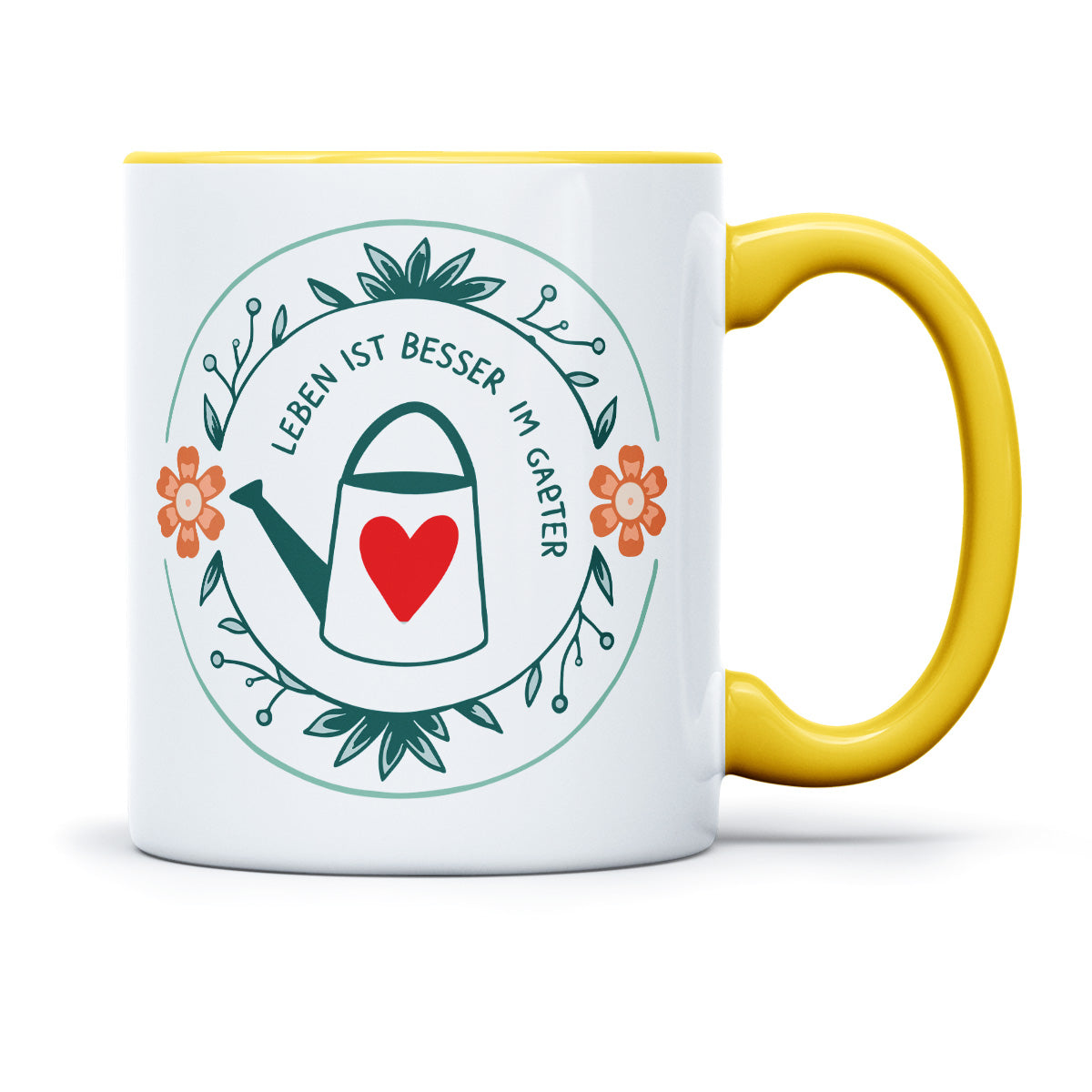 LEBEN IST BESSER IM GARTEN - TASSE