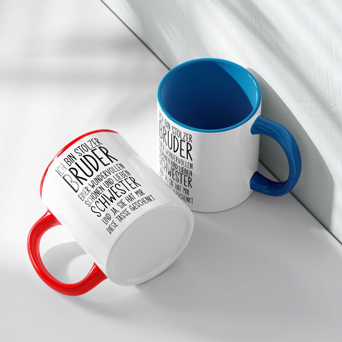 ICH BIN STOLZER BRUDER EINER LIEBEN SCHWESTER - TASSE