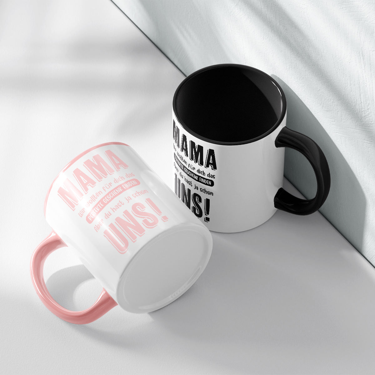 MAMA WIR WOLLTEN FÜR DICH DAS PERFEKTE GESCHENK FINDEN - TASSE