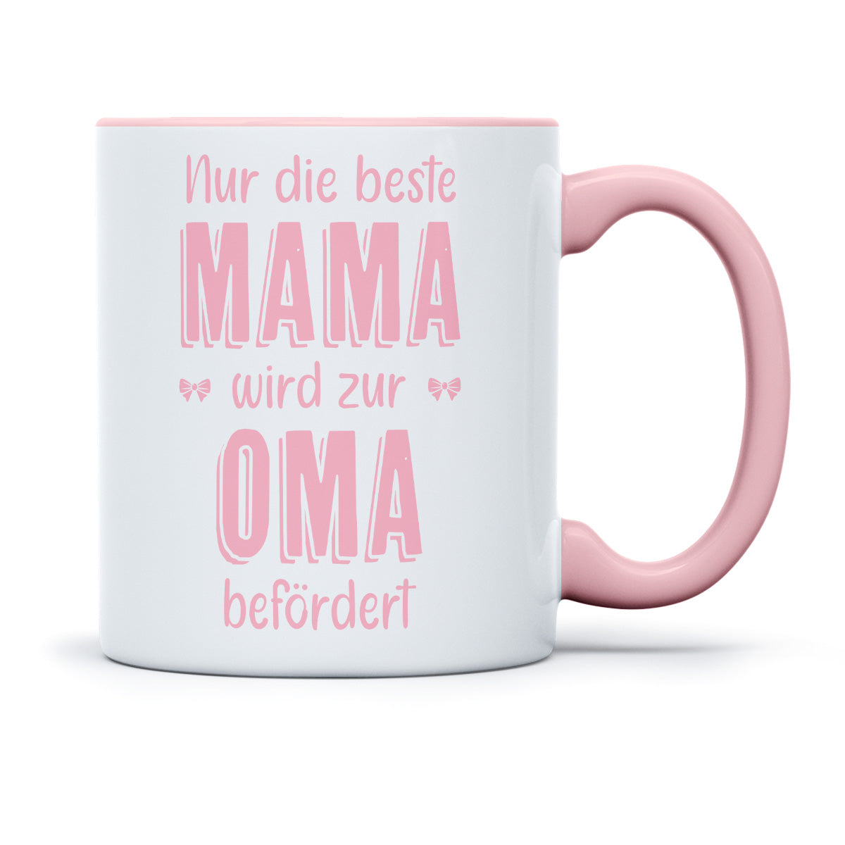 NUR DIE BESTE MAMA WIRD ZUR OPA BEFÖRDERT - TASSE