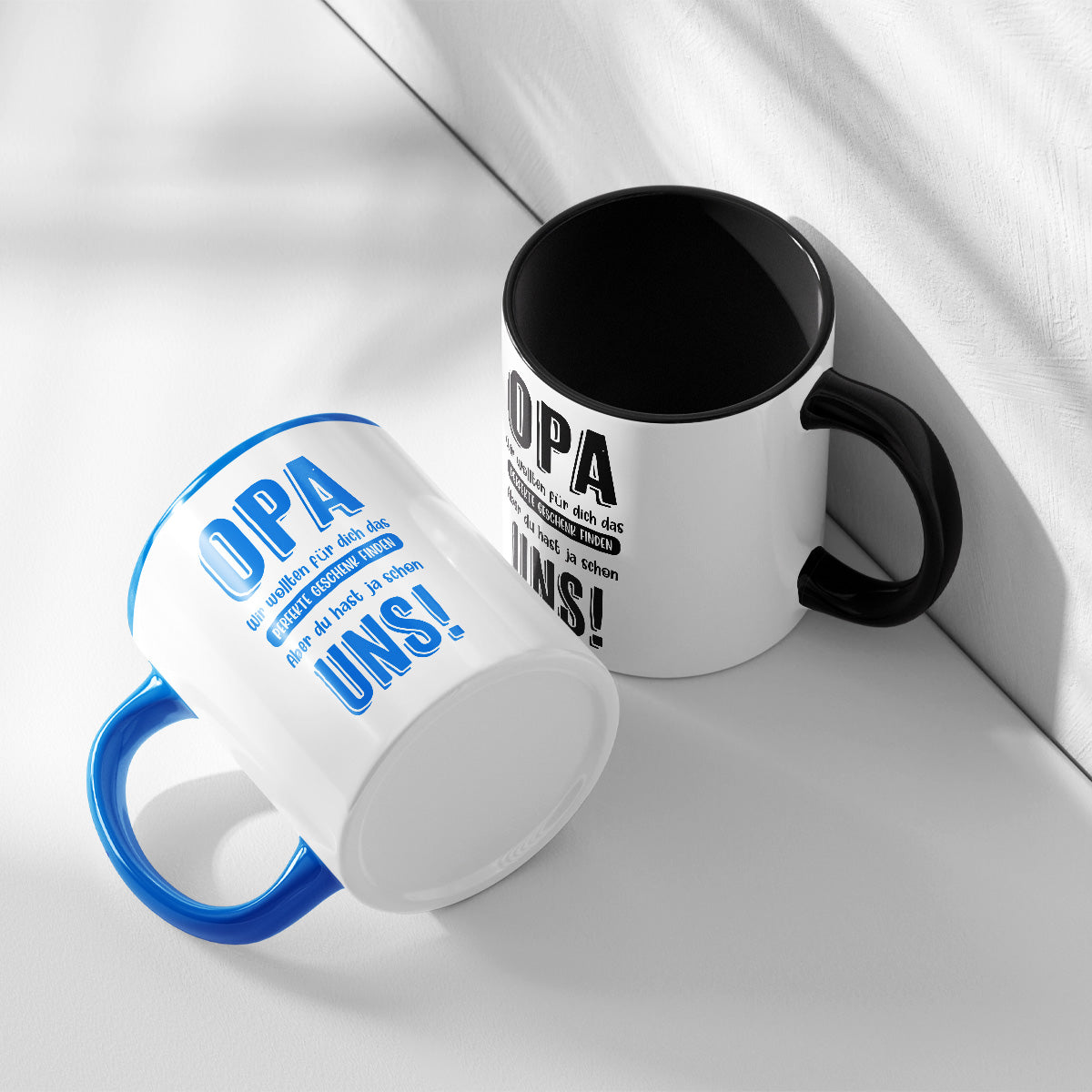 OPA WIR WOLLTEN FÜR DICH DAS BESTE GESCHENK FINDEN - TASSE