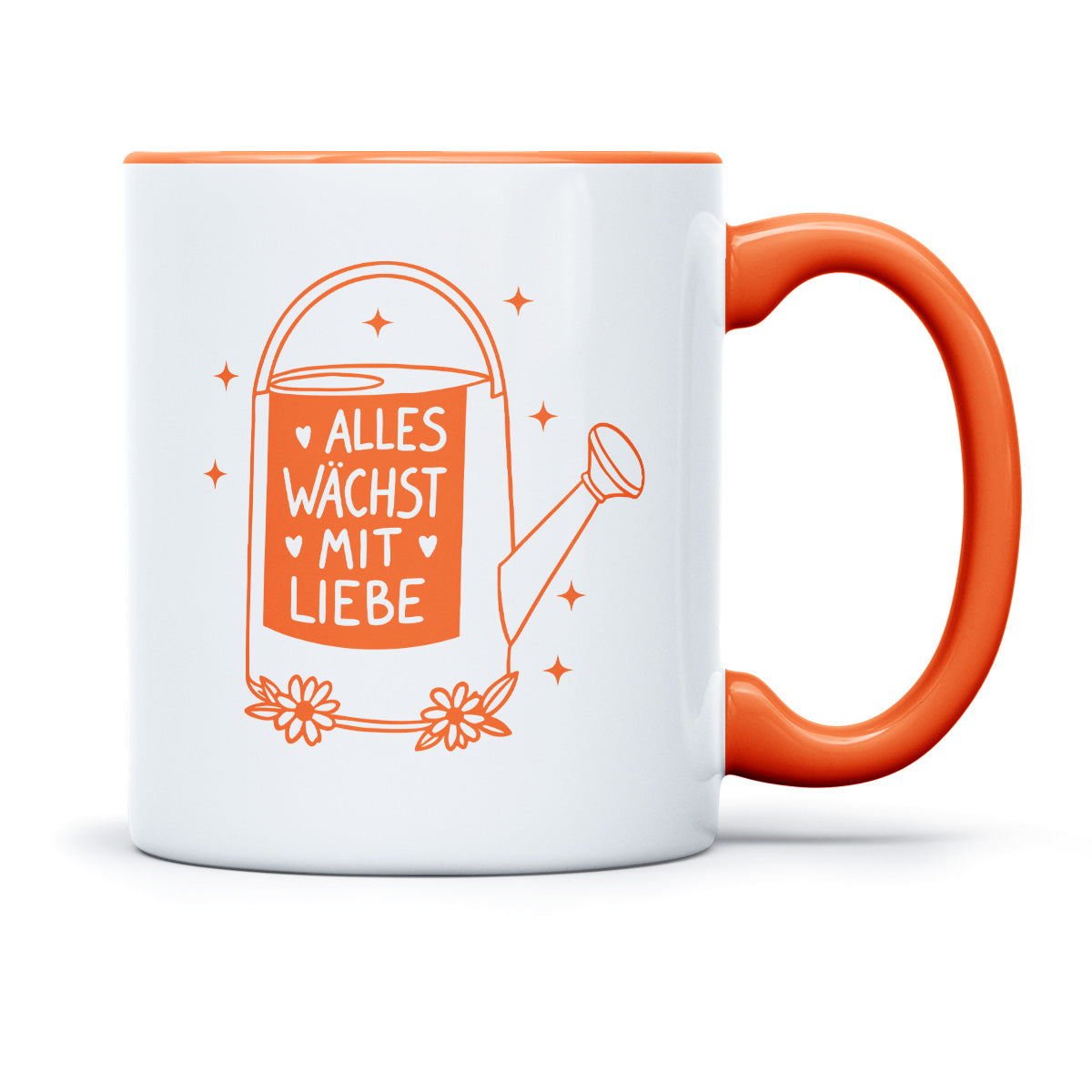 ALLES WÄCHST MIT LIEBE - TASSE