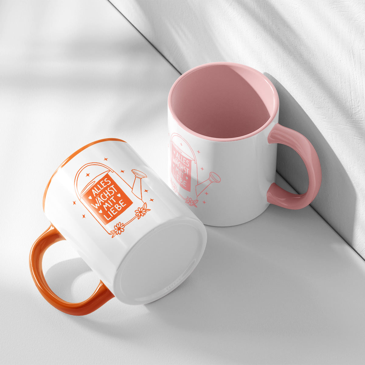 ALLES WÄCHST MIT LIEBE - TASSE