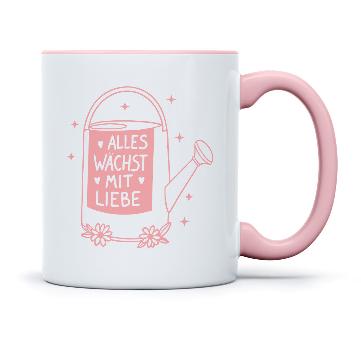 ALLES WÄCHST MIT LIEBE - TASSE