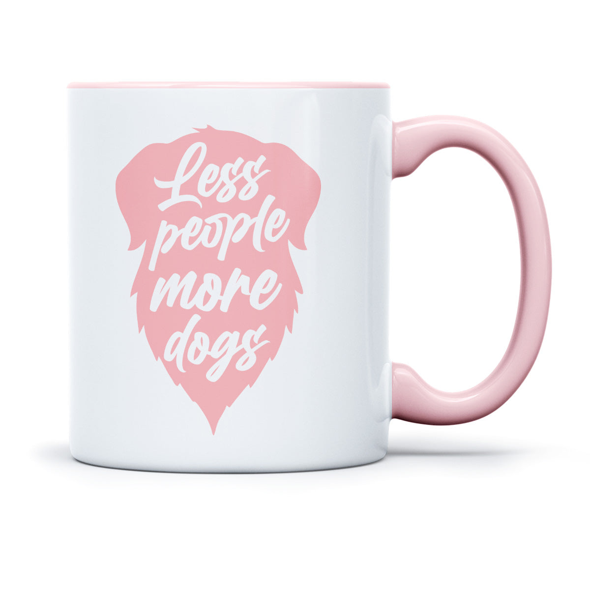 LESS PEOPLE MORE DOGS - TASSE