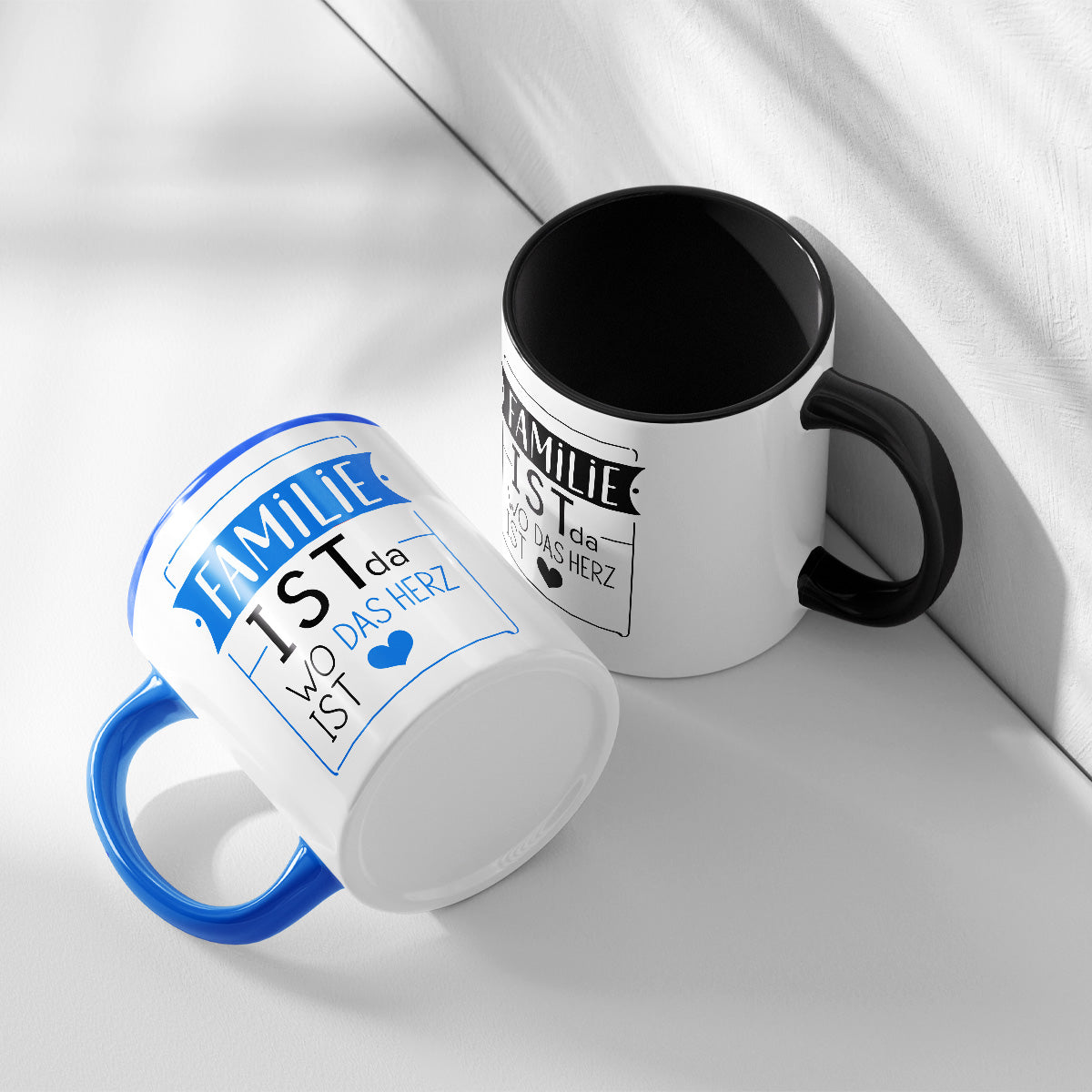 FAMILIE IST DA WO DAS HERZ IST - TASSE