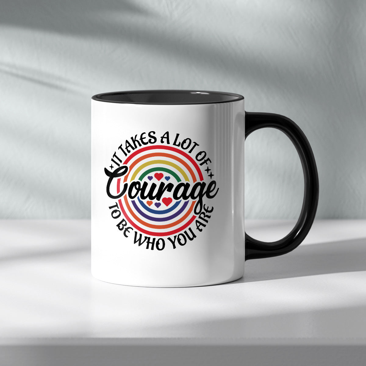 COURAGE PRIDE MONTH - TASSE