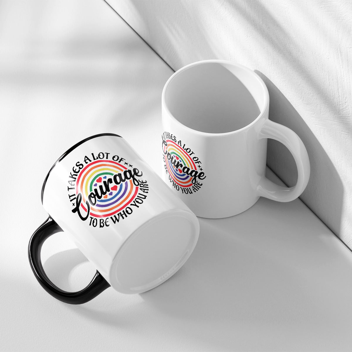 COURAGE PRIDE MONTH - TASSE