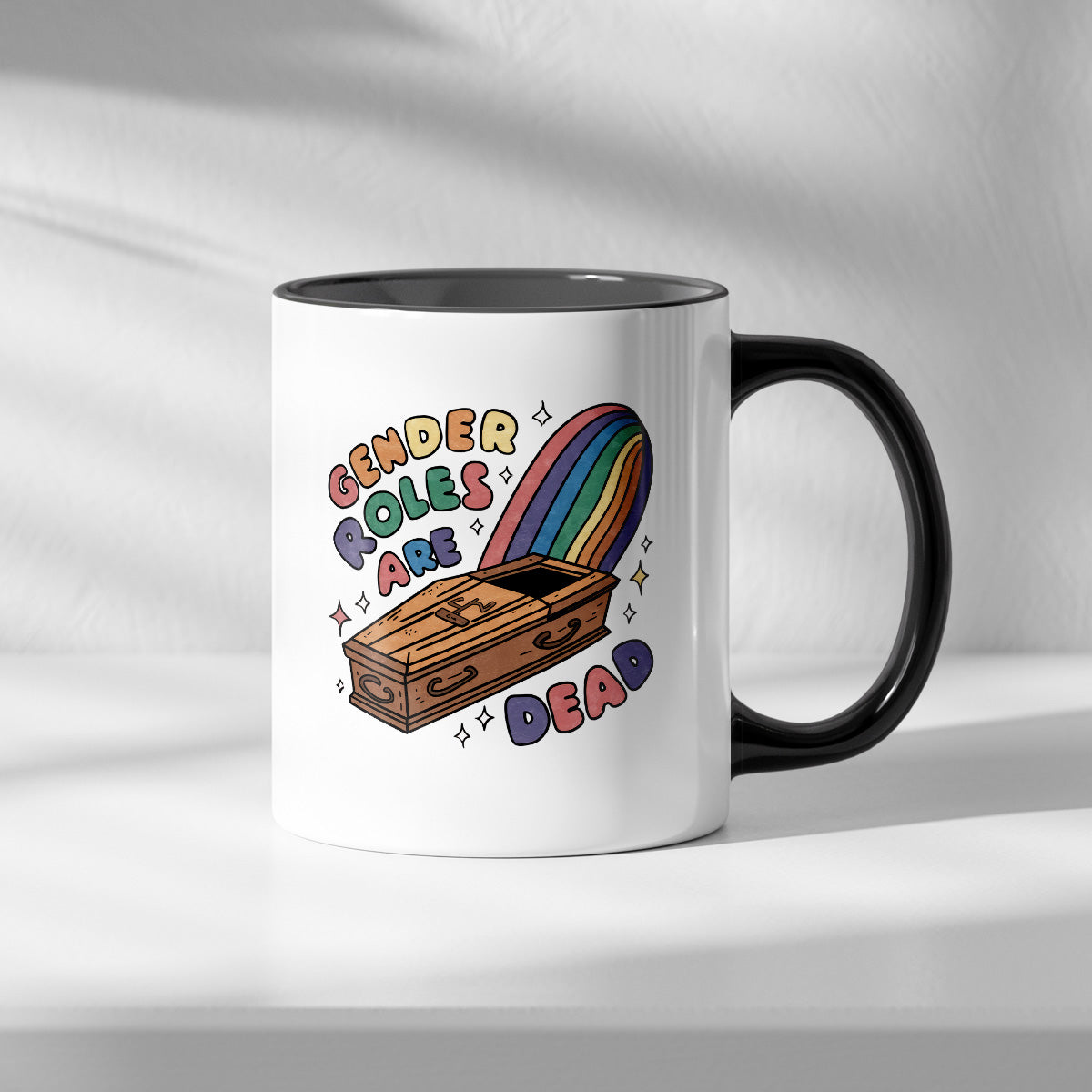 GENDER ROLES ARE DEAD PRIDE MONTH - TASSE